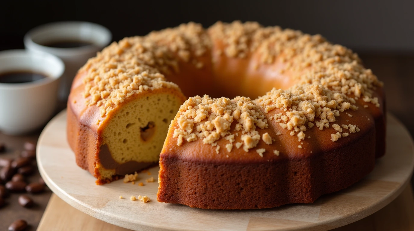 sourdough coffee cake