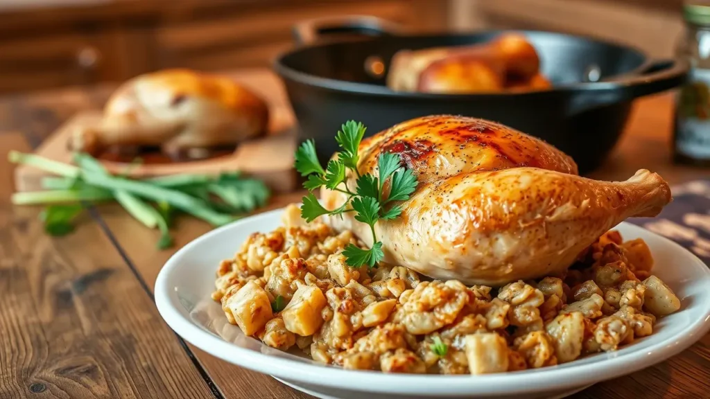 chicken and dressing recipe