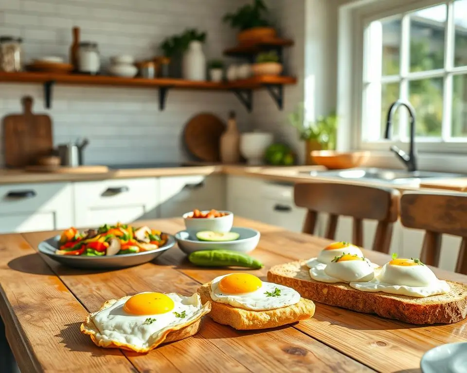 healthy egg breakfast