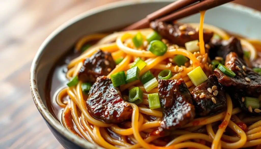 Hoisin Beef Noodles