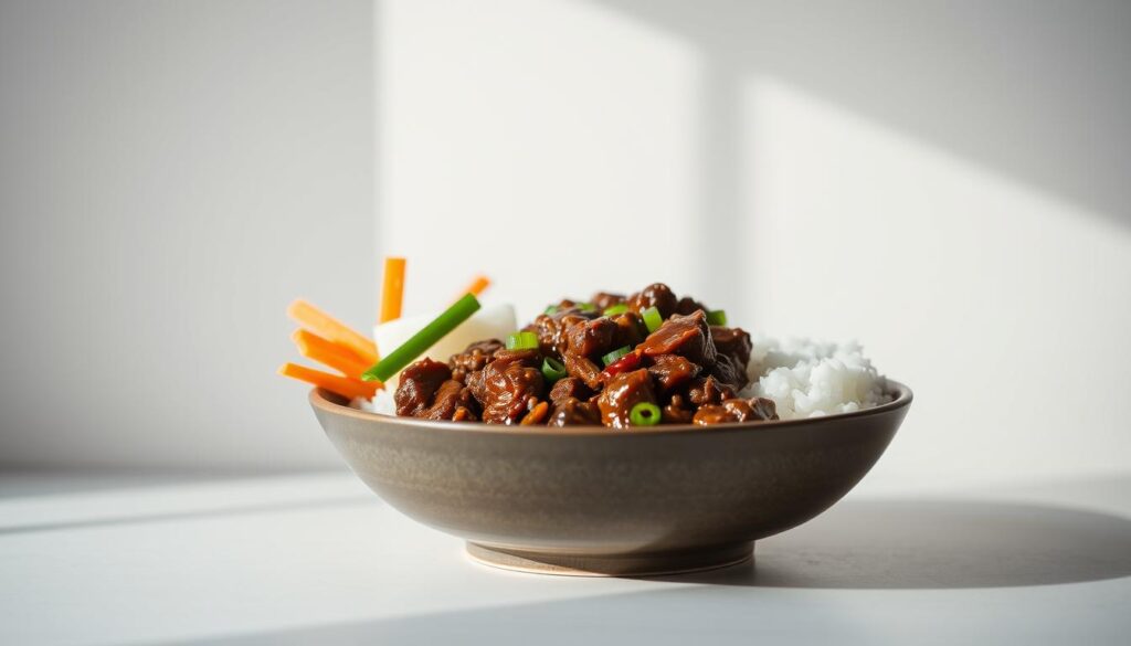 Korean Ground Beef Bowl