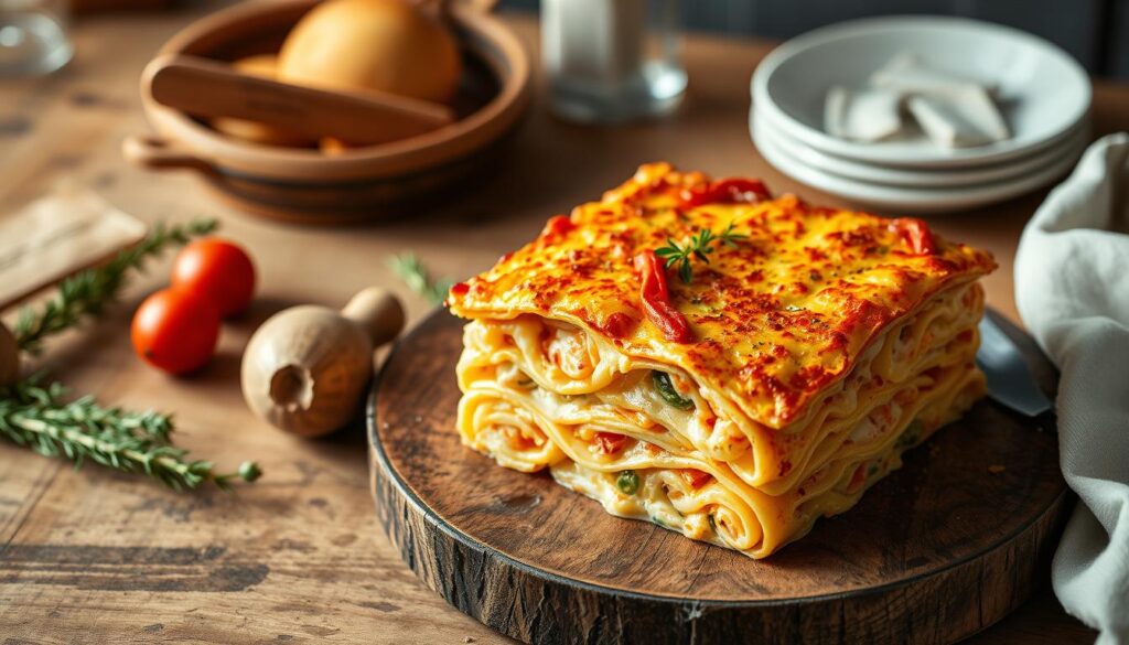 Seafood Lasagna