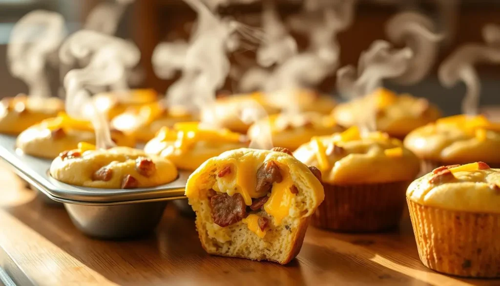 sausage breakfast muffins
