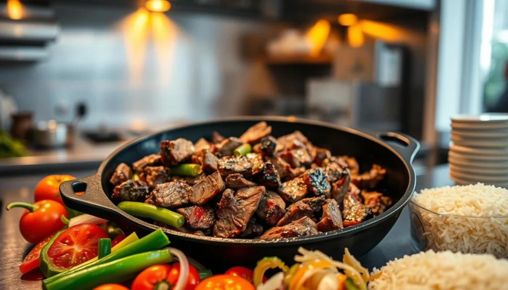 sliced beef