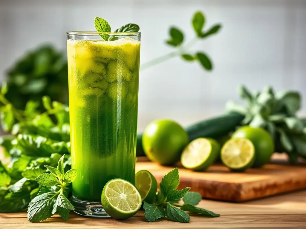 Green detox juice