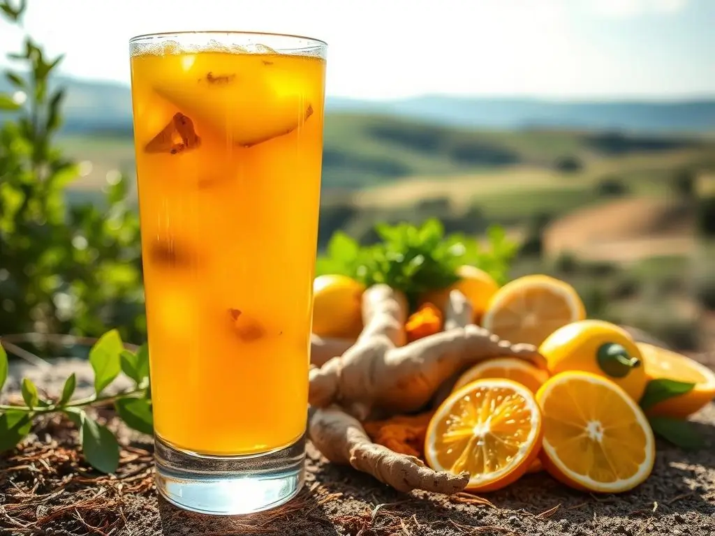 organic immune-boosting drink
