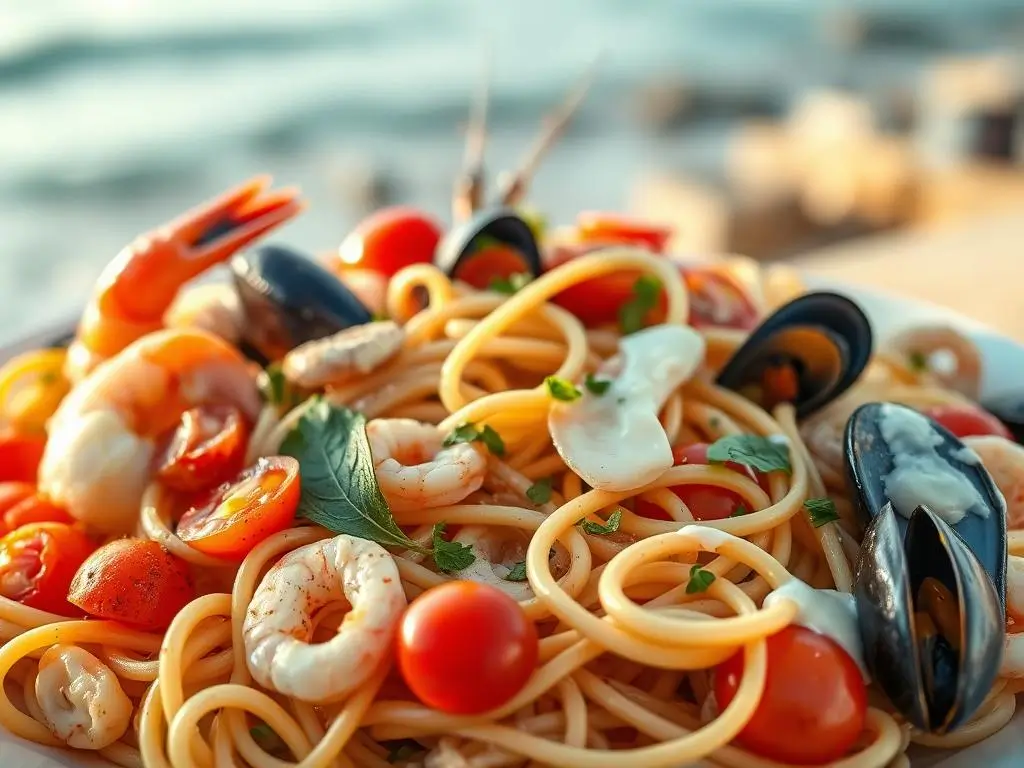 Capellini seafood recipes capellini