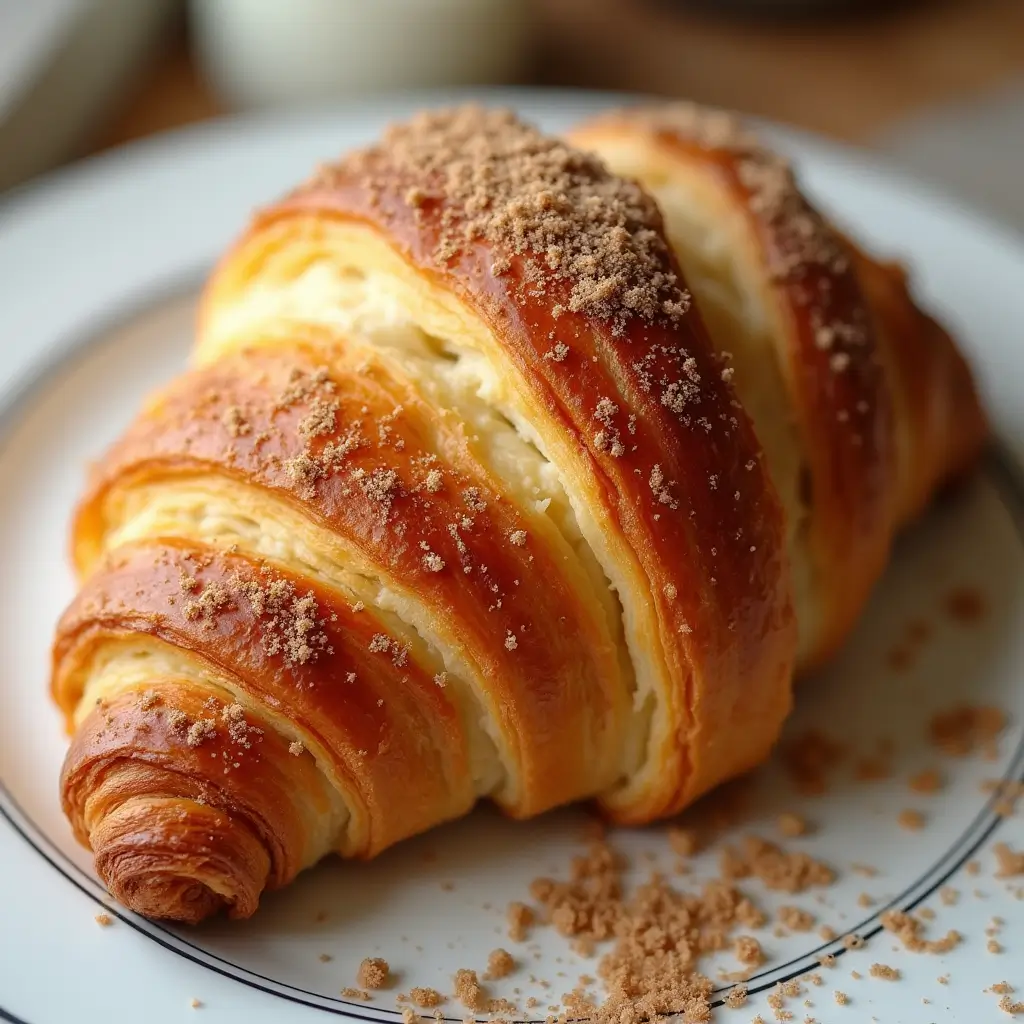 definition of flattened croissant flattened croissant
